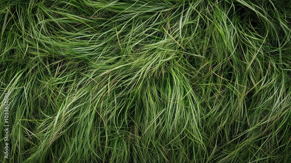 Closeup of vibrant green grass, a study in texture and freshness lush Closeup of vibrant green grass, a study in texture and freshness lush