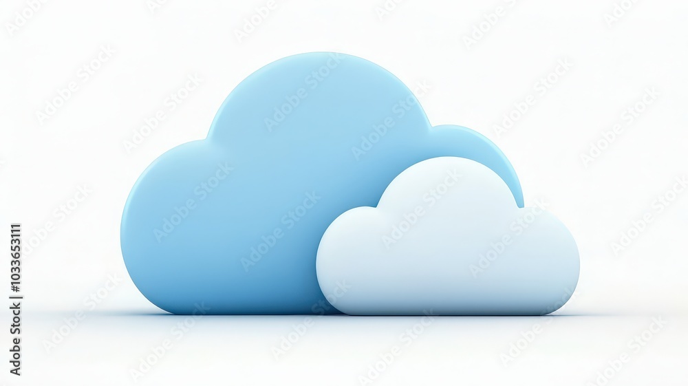 A minimalist illustration of blue clouds against a white background, representing softness and tranquility in a simple, modern design. A minimalist illustration of blue clouds against a white background, representing softness and tranquility in a simple, modern design.
