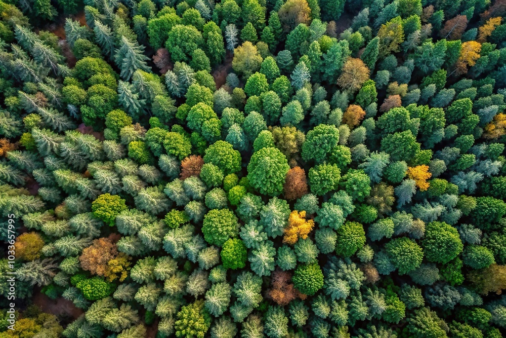 Aerial hyperrealistic forest with tree showcasing intricate mosaic bark pattern Aerial hyperrealistic forest with tree showcasing intricate mosaic bark pattern