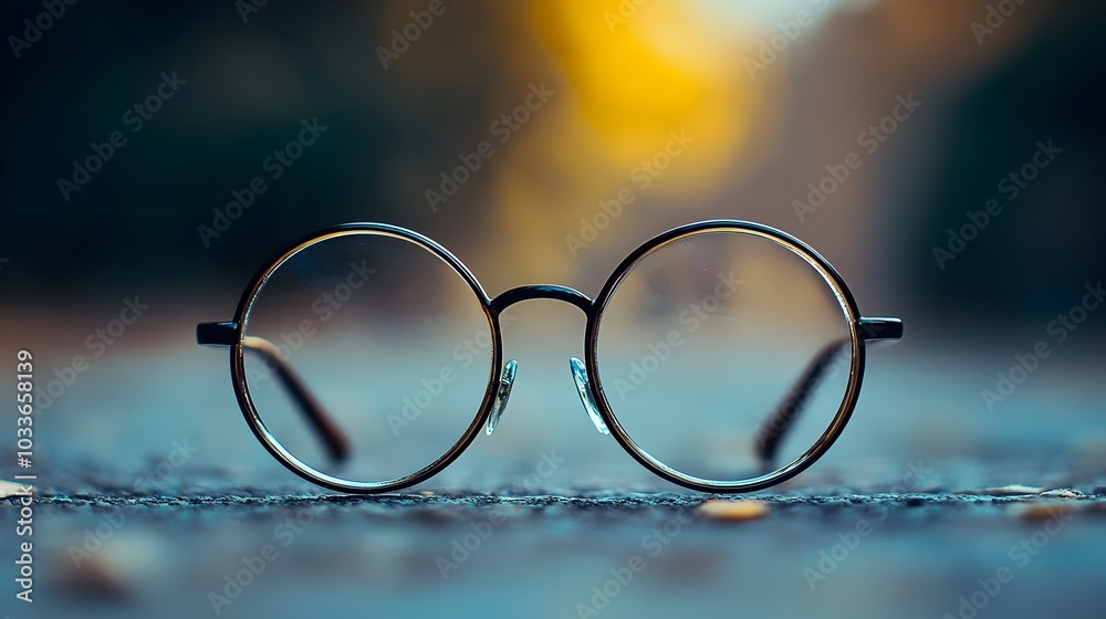 Quirky Eyeglasses Formed by the Number Eight Quirky Eyeglasses Formed by the Number Eight