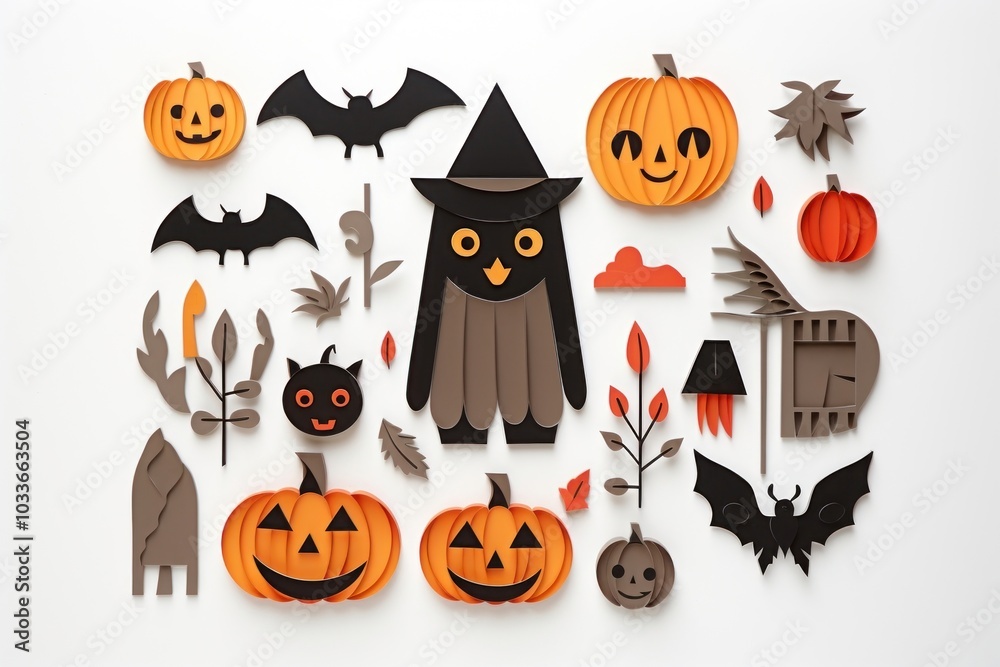 Halloween craft art anthropomorphic. Halloween craft art anthropomorphic.