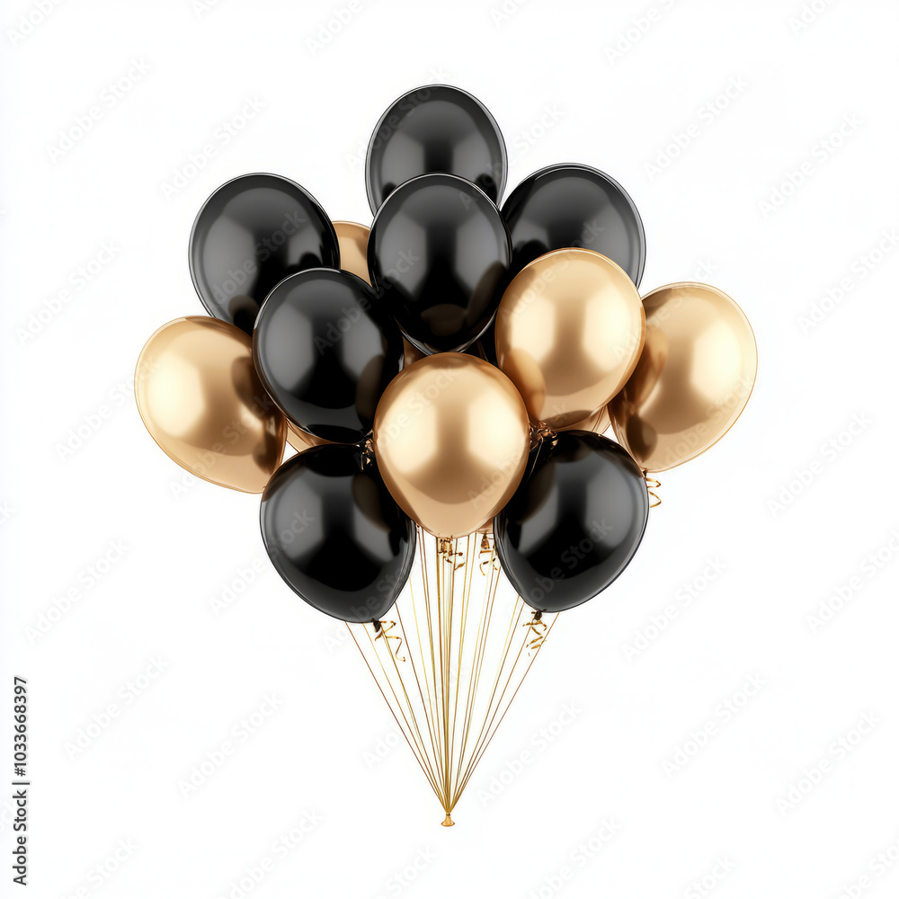 bunch of black and gold balloons bunch of black and gold balloons
