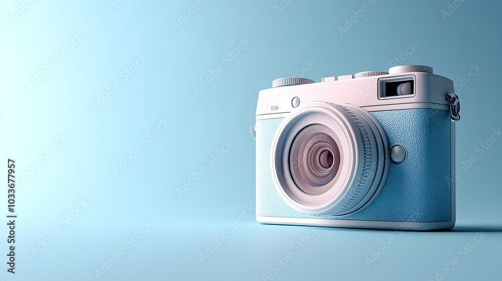 A Silver Camera Floating in the Air, Captured from a Front View. This Simple and Elegant Image Highlights the Camera’s Design, Making It Perfect for Photography Themes and Creative Visuals. Ideal for A Silver Camera Floating in the Air, Captured from a Front View. This Simple and Elegant Image Highlights the Camera’s Design, Making It Perfect for Photography Themes and Creative Visuals. Ideal for