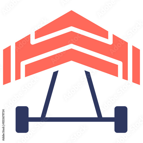Hang Gliding Icon