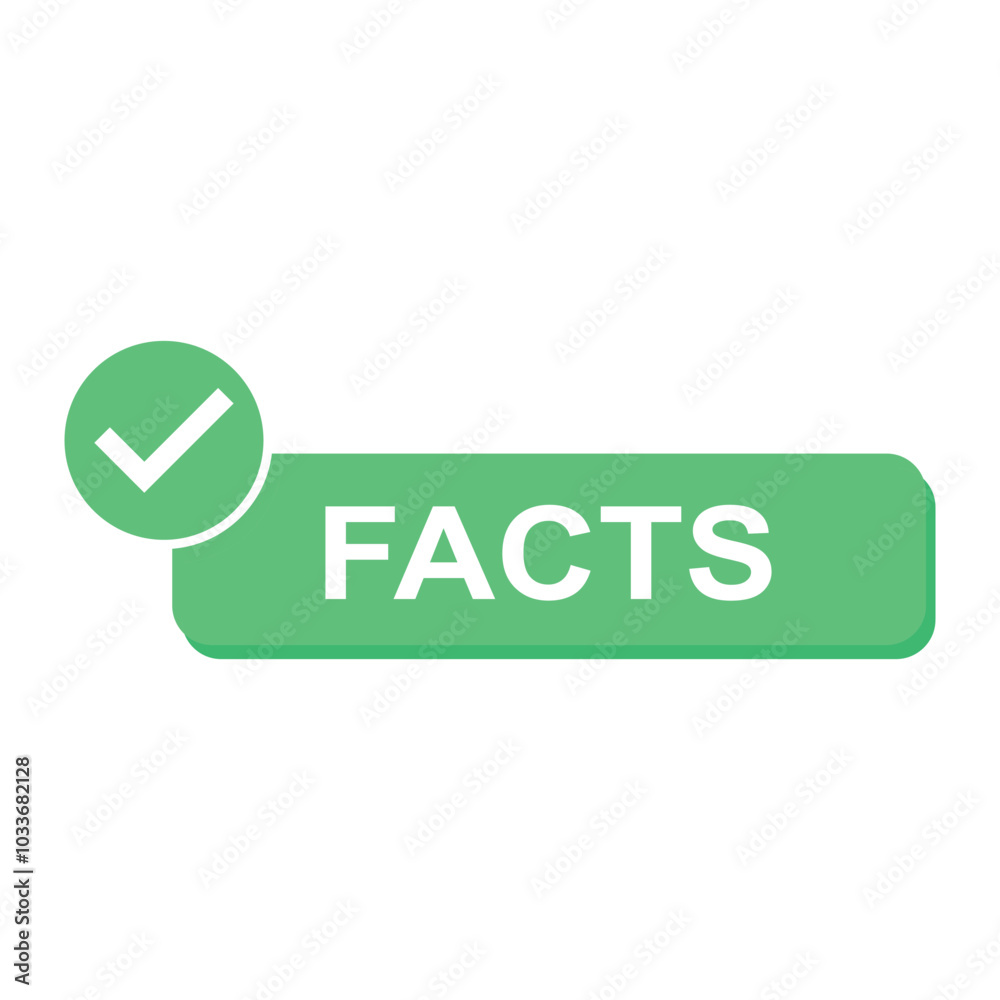 Facts icon isolated on white background.Eps 10. Facts icon isolated on white background.Eps 10.