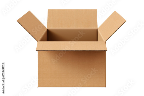 Caja de cartón.