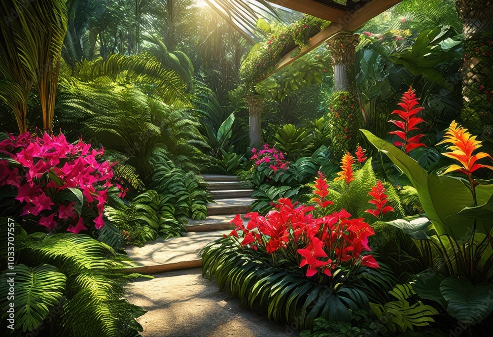 captivating vibrant nature scenes showcasing diverse plant arrangements lush colors unique textures, blooming, flowering, blossoms, petals, leaves captivating vibrant nature scenes showcasing diverse plant arrangements lush colors unique textures, blooming, flowering, blossoms, petals, leaves
