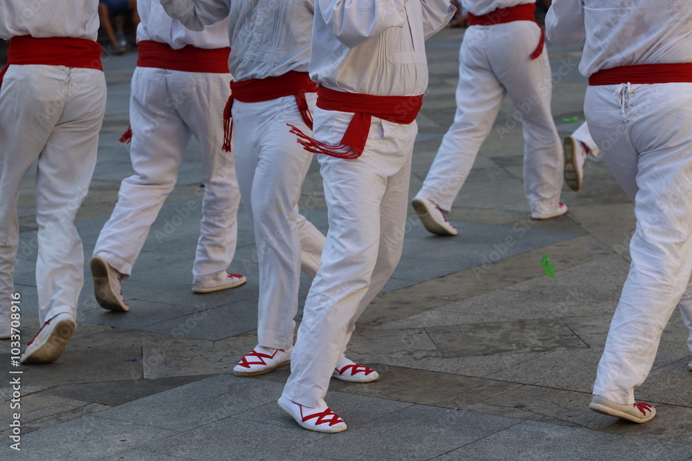 Basque folk dance band