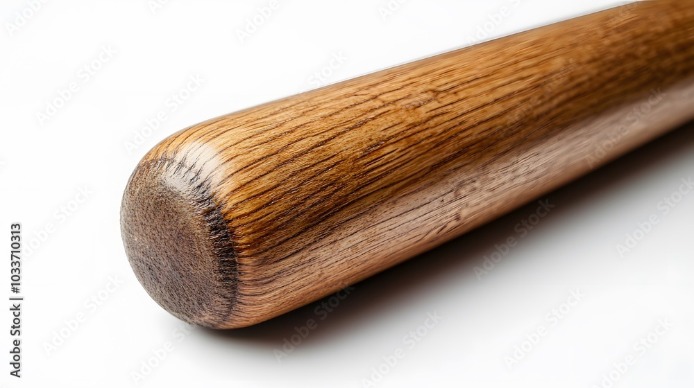 Baseball bat on white. Baseball bat on white.
