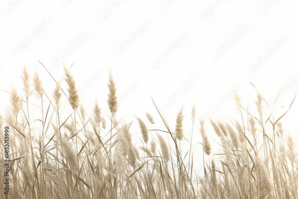 Fototapeta premium Natural field border backgrounds plant grass.