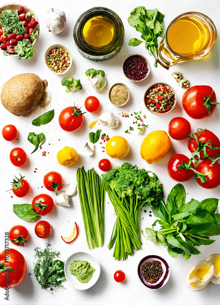 set of vegetables set of vegetables