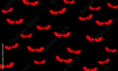 Photography Many eyes staring in the dark