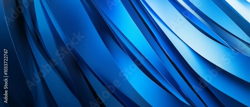 Blue abstract background. Geometric lines pattern. Modern shiny blue gradient lines. Futuristic technology graphic design. Suit for business, cover, header, wallpaper, corporate, website