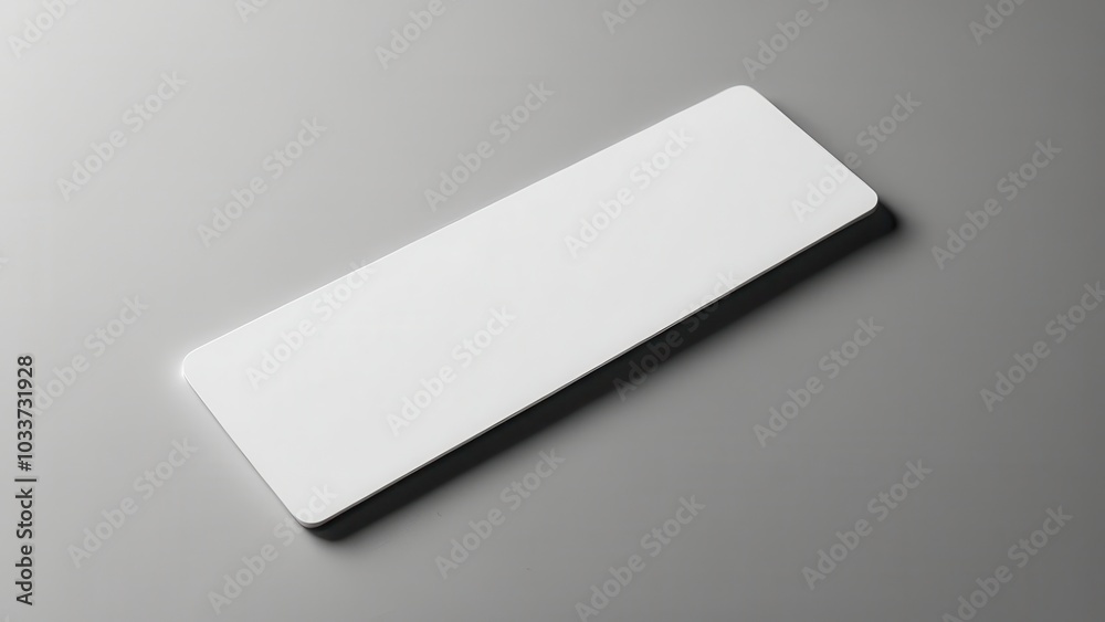 Realistic bookmark mockup featuring a simple, rectangular design. Perfect for showcasing book-related designs or promotional materials in a clean, minimal setting Realistic bookmark mockup featuring a simple, rectangular design. Perfect for showcasing book-related designs or promotional materials in a clean, minimal setting