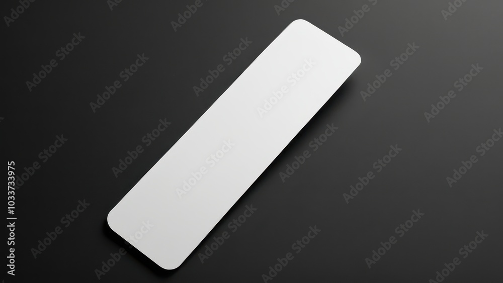 High-quality bookmark mockup displaying a clean, vertical layout. Ideal for design presentations, product promotions, or branding purposes with no logos or text High-quality bookmark mockup displaying a clean, vertical layout. Ideal for design presentations, product promotions, or branding purposes with no logos or text