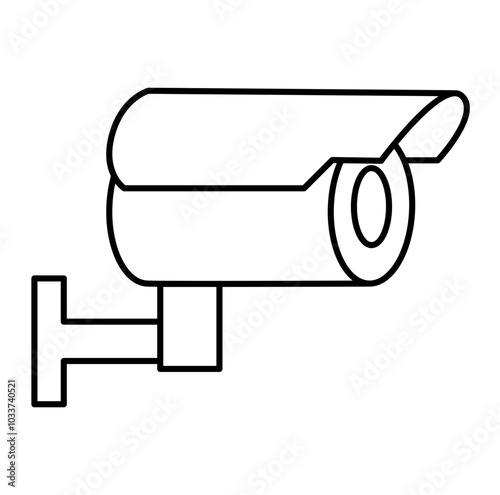 Security Cam Icon outline
