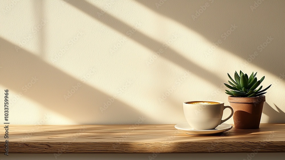 Coffee, Sunlight & Plant Coffee, Sunlight & Plant