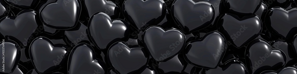 black hearts background. black hearts background.