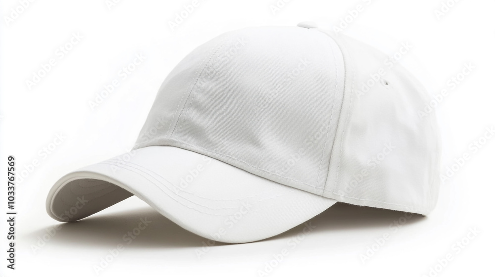 Blank White Baseball Cap Mockup Hat Design Template Blank White Baseball Cap Mockup Hat Design Template