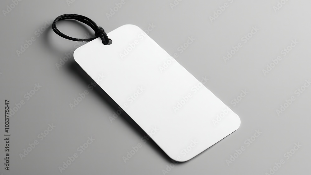 Realistic bookmark mockup featuring a simple, rectangular design. Perfect for showcasing book-related designs or promotional materials in a clean, minimal setting Realistic bookmark mockup featuring a simple, rectangular design. Perfect for showcasing book-related designs or promotional materials in a clean, minimal setting
