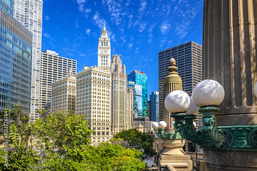 Chicago scenic architecture street view