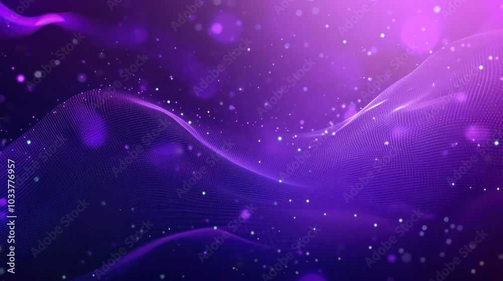 Abstract Purple Wave Background Abstract Purple Wave Background