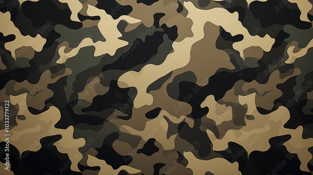 Fototapeta premium Camouflage Pattern