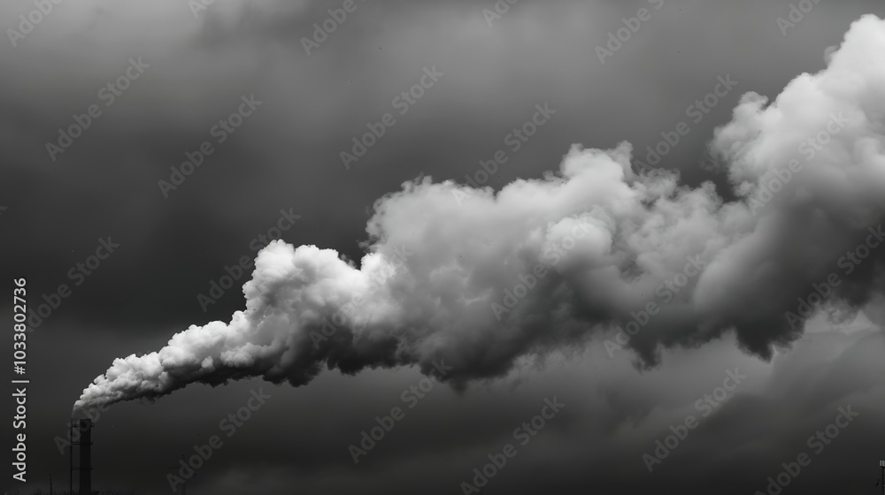 A black and white photo of smoke and steam. The image has a moody and mysterious feel to it A black and white photo of smoke and steam. The image has a moody and mysterious feel to it