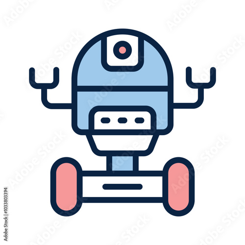 Take a look at this creatively designed space rover vector