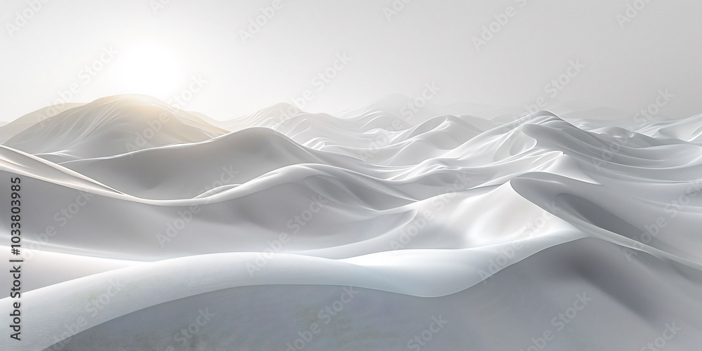 Obraz premium A vertical cascade of shimmering metallic hues transitioning from gold to silver 