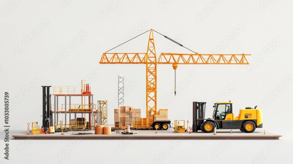 Detailed image of construction equipment, Detailed image of construction equipment,