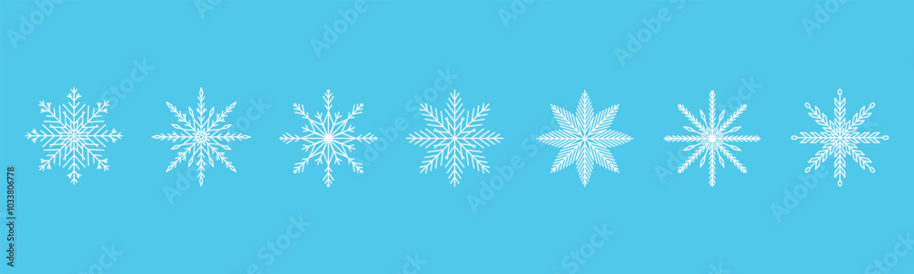 Isolated Snowflake Collection
Isolated Snowflake Collection