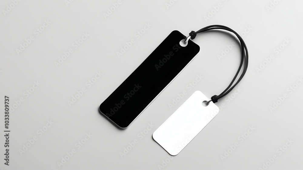 High-quality bookmark mockup displaying a clean, vertical layout. Ideal for design presentations, product promotions, or branding purposes with no logos or text High-quality bookmark mockup displaying a clean, vertical layout. Ideal for design presentations, product promotions, or branding purposes with no logos or text