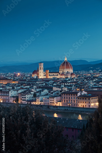 Cathedral of Saint Mary of the Flower (Florence Cathedral) in Fl