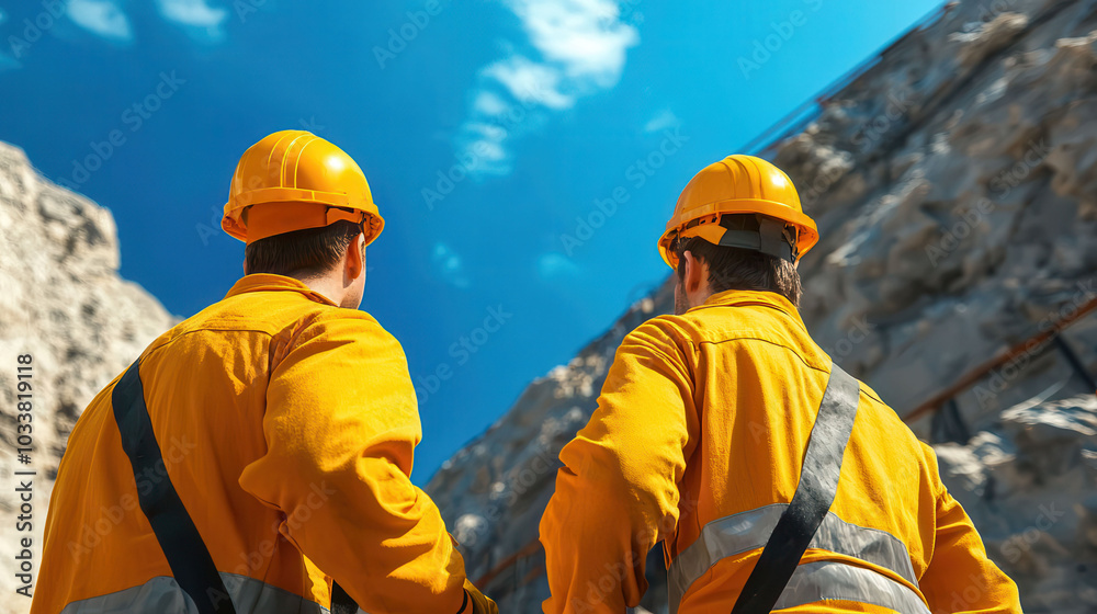 Engineers inspecting the structural integrity of an old bridge, emphasizing maintenance in civil engineering. Engineers inspecting the structural integrity of an old bridge, emphasizing maintenance in civil engineering.