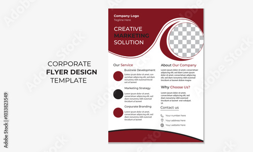 Corporate business flyer design. this corporate flyer template is clean and professional.it is suitable for any project purpose and all types of business. 
