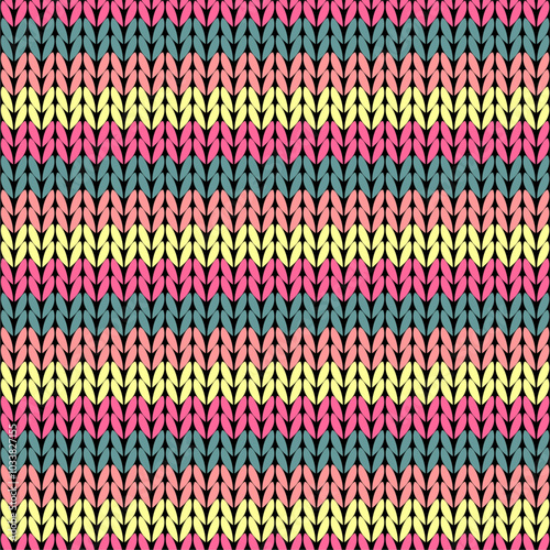 Knitted background pattern wallpaper knitting decorative print handmade textile knitting handiwork