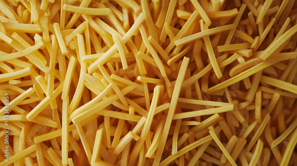 Close-up view of finely shredded yellow cheese against a neutral background suitable for various culinary dishes and recipes Close-up view of finely shredded yellow cheese against a neutral background suitable for various culinary dishes and recipes