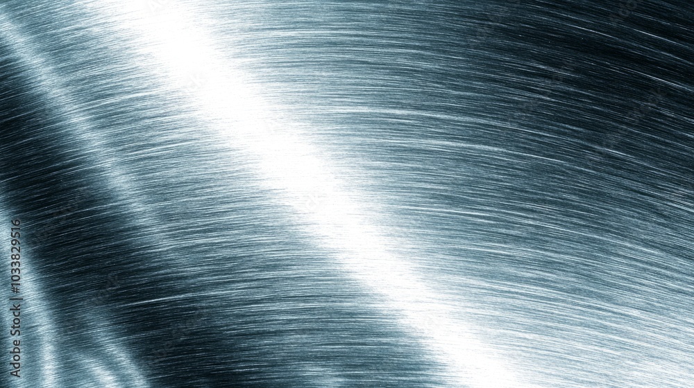 Abstract brushed metal texture with light reflection. Abstract brushed metal texture with light reflection.