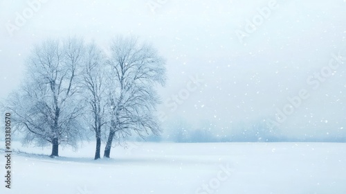 Wallpaper Mural Majestic Winter Landscape in Quietude Torontodigital.ca