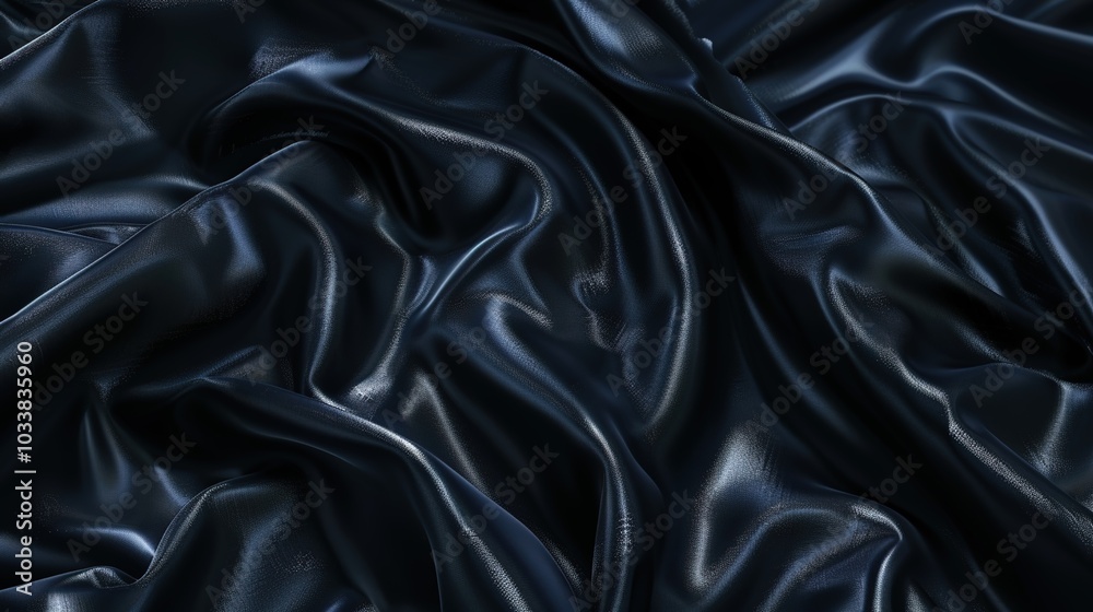 Fototapeta premium Abstract background luxury cloth or liquid wave or wavy folded grunge silk texture satin velvet material or luxury Christmas background or elegant wallpaper design, background