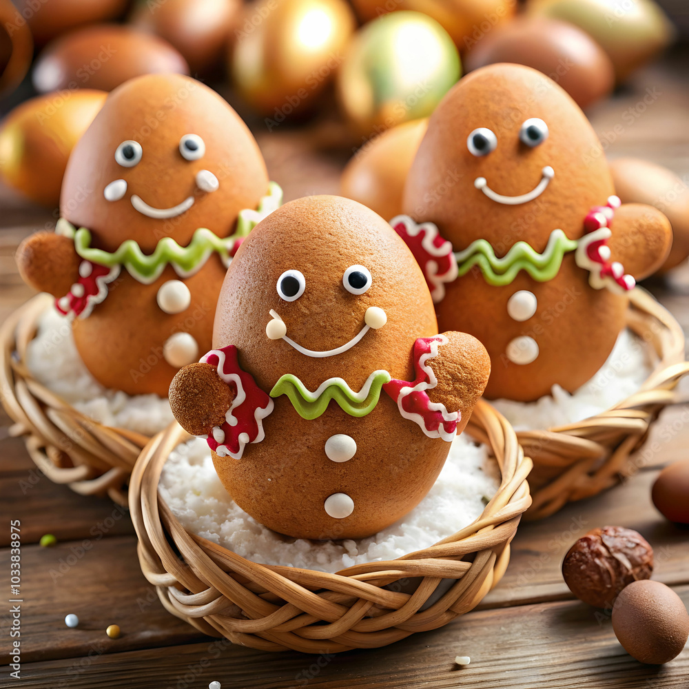 Eggs painted with classic Nutcracker characters bring holiday magic to life,