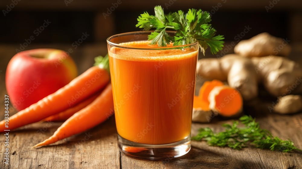 Carrot Ginger Juice with Apple Carrot Ginger Juice with Apple