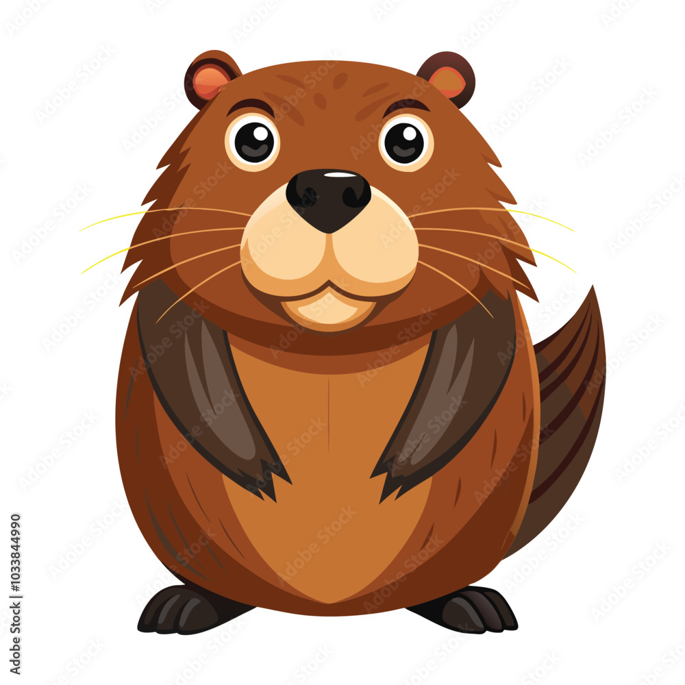 Obraz premium beaver animal best vector design ai eps file download