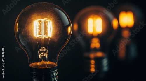 Glowing Lightbulb