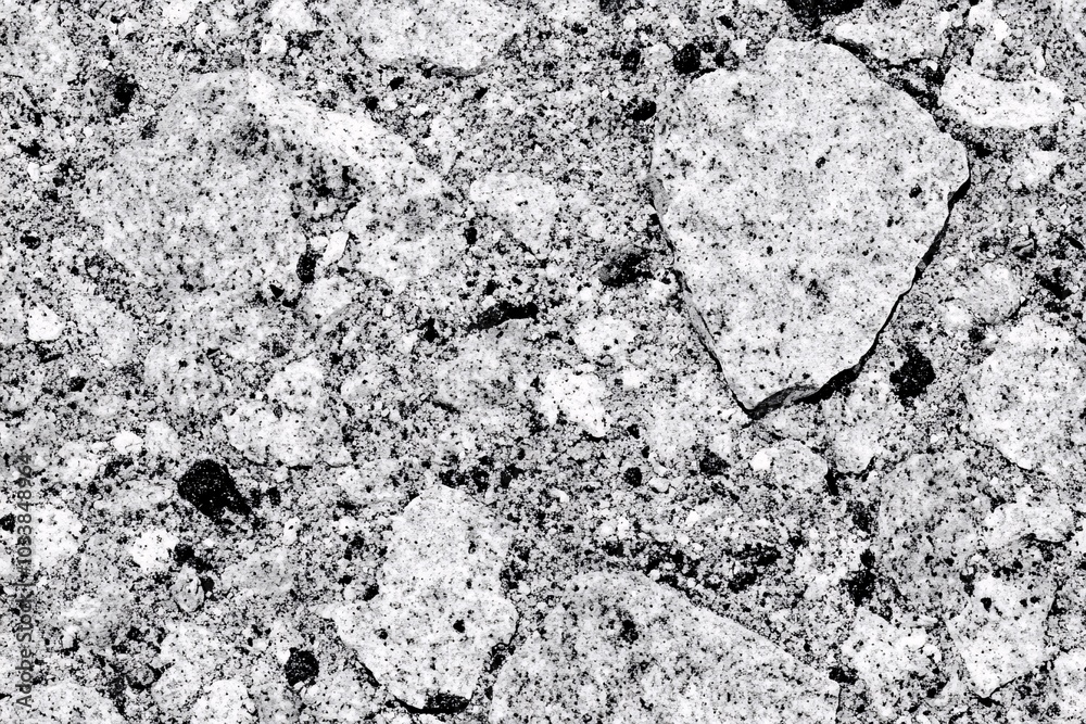 Obraz premium Close-up Texture of Cracked Stone Surface