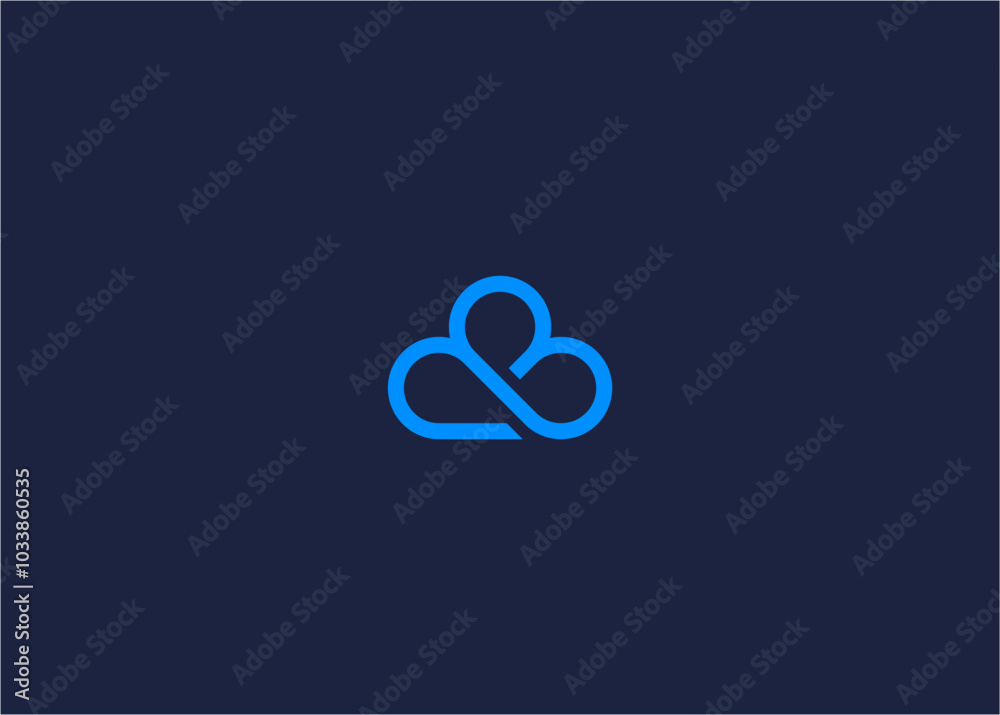letter b with cloud logo icon design vector design template inspiration letter b with cloud logo icon design vector design template inspiration