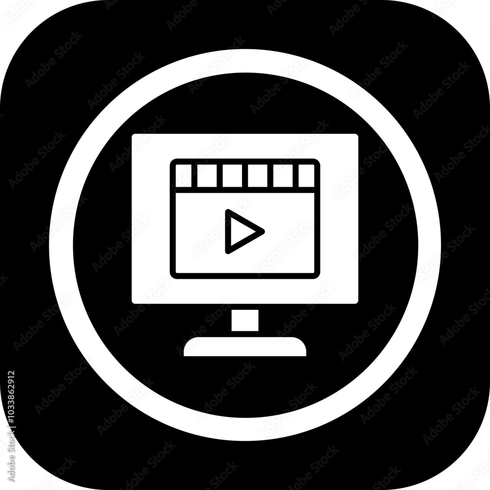 Tv Icon Design Tv Icon Design