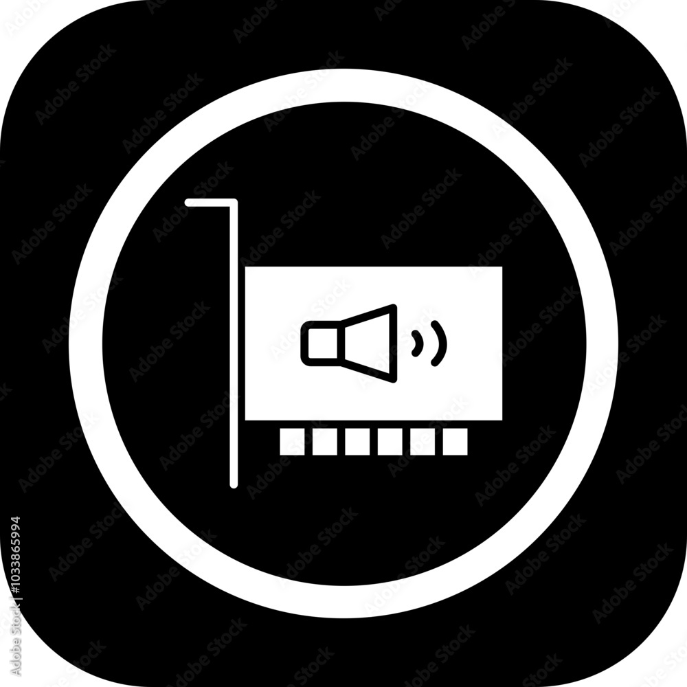 Sound Card Icon Design Sound Card Icon Design
