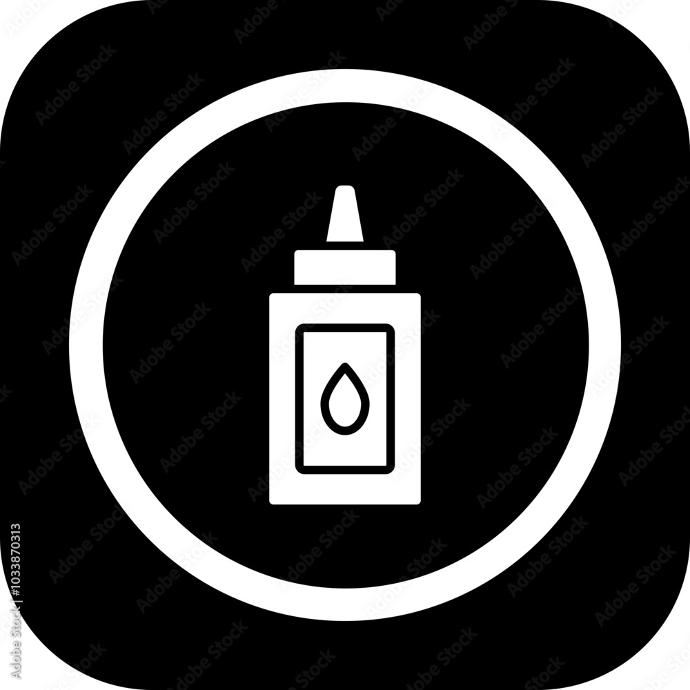 Liquid Glue Icon Design Liquid Glue Icon Design